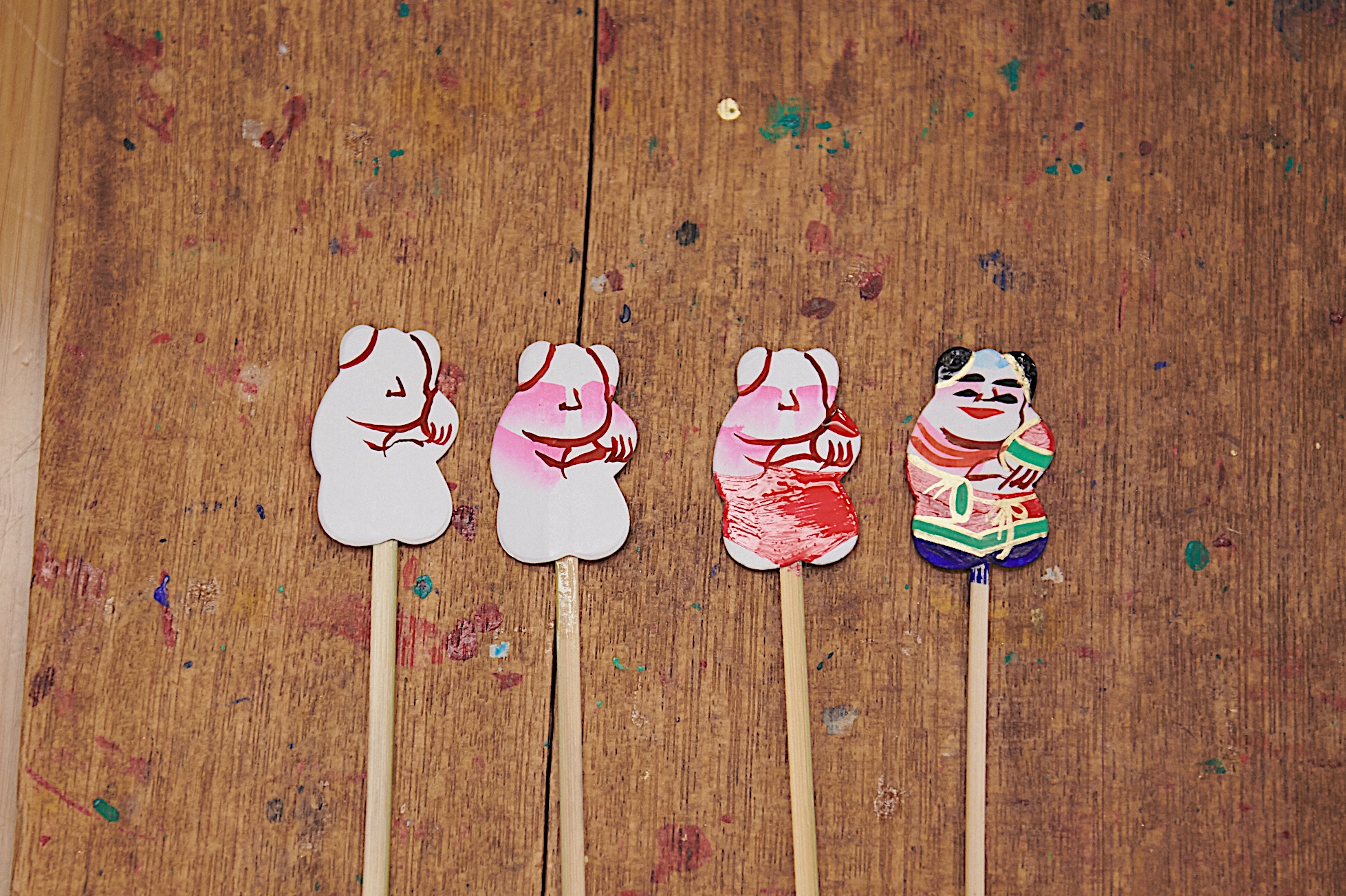 一番右が完成形