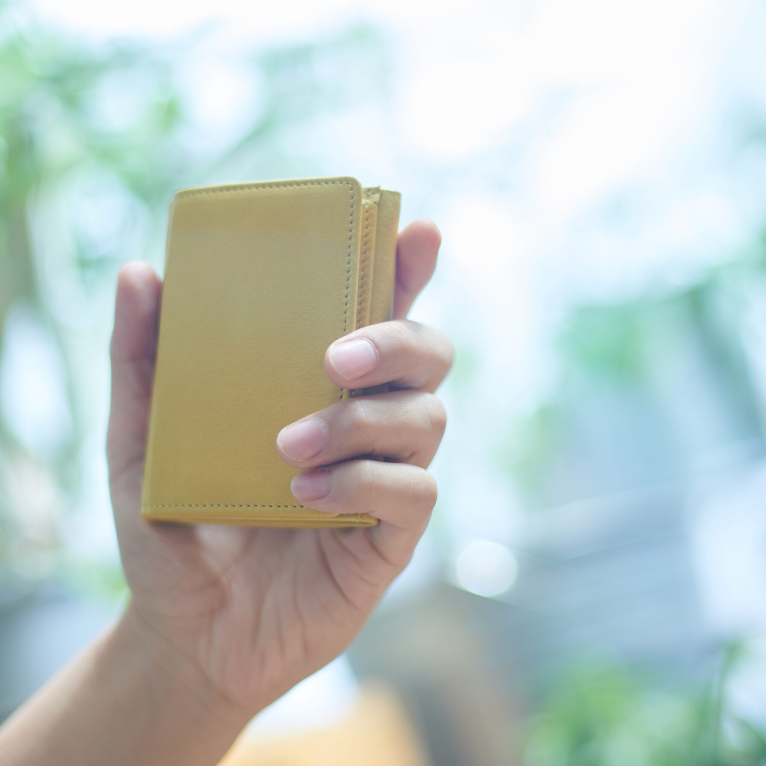 ウォータースポーツに連れて行きたい革財布