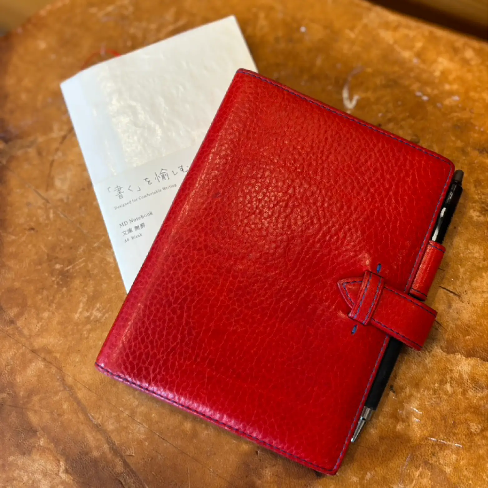 林愛用の手帳カバー